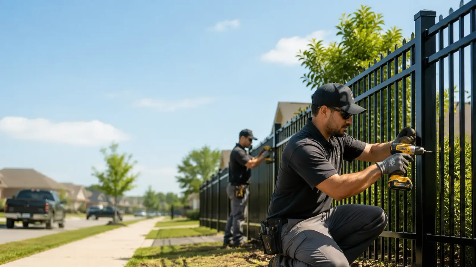 Metal Fence Installation in Fort Washington, PA